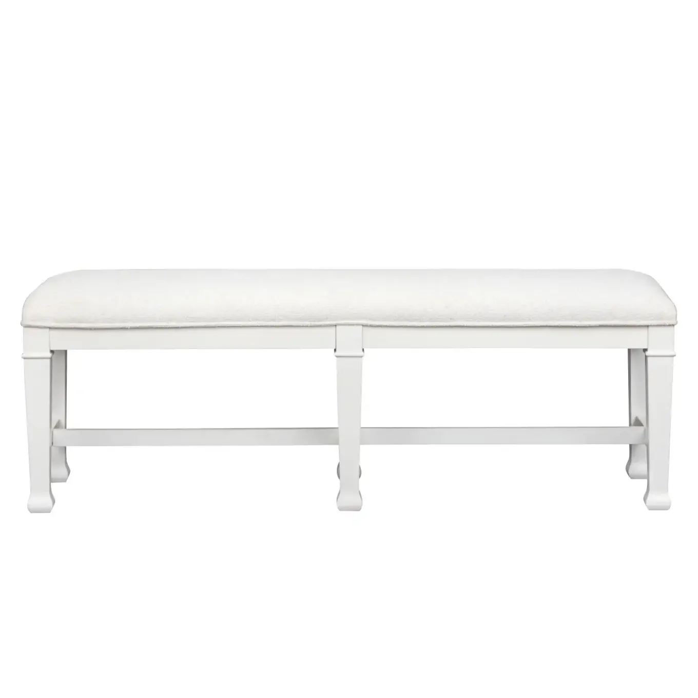 Newport Bench With Upholstered Seat