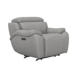 Nixon-New! Leather Power Recliner