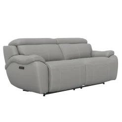 Nixon-New! Leather Power Sofa