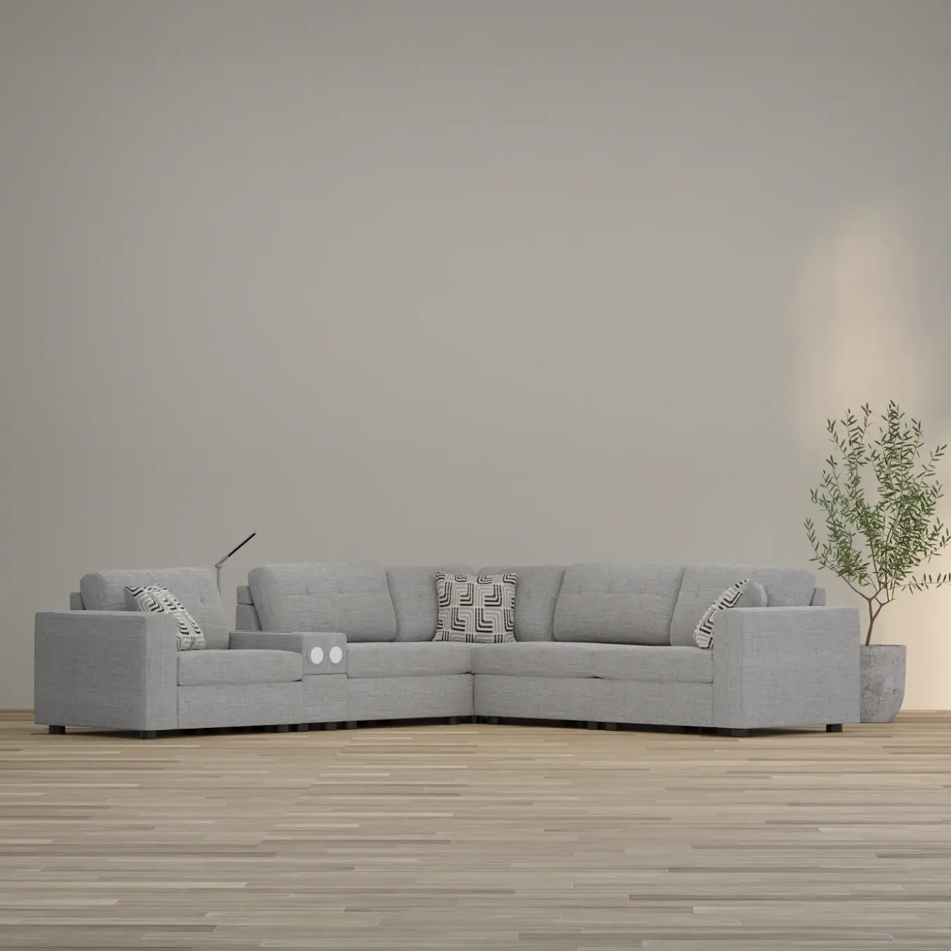Options One 6pc Sectional