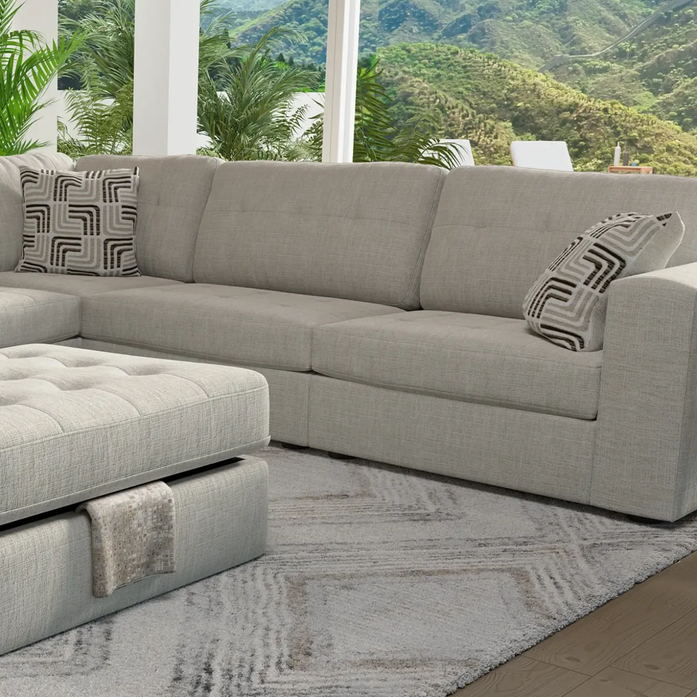 Options One 6pc Sectional