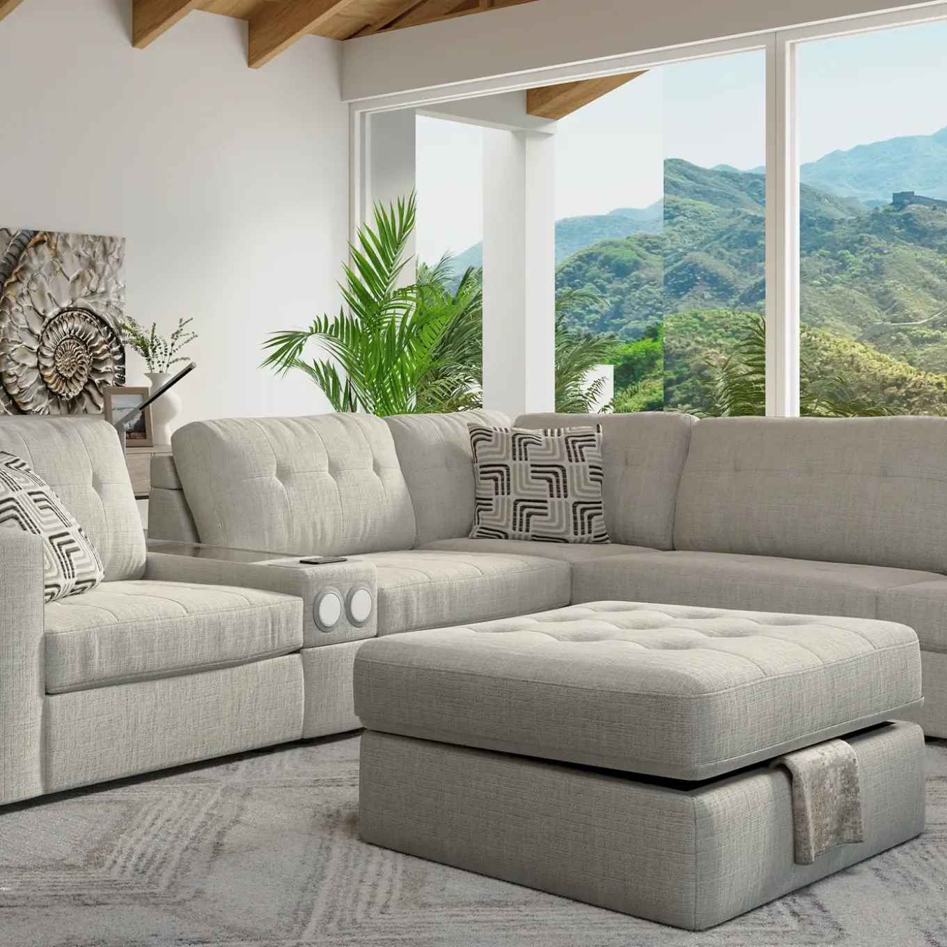 Options One 6pc Sectional