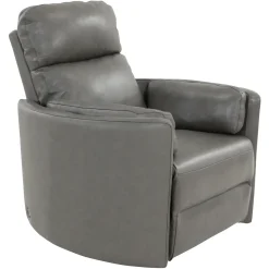 Oracle Leather 240-Degrees Swivel Glider Power Recliner