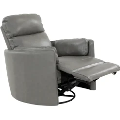 Oracle Leather 240-Degrees Swivel Glider Power Recliner