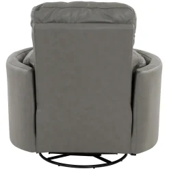 Oracle Leather 240-Degrees Swivel Glider Power Recliner