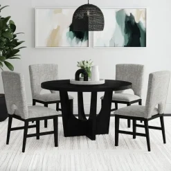 Orwell Round Wood Dining Set-New!