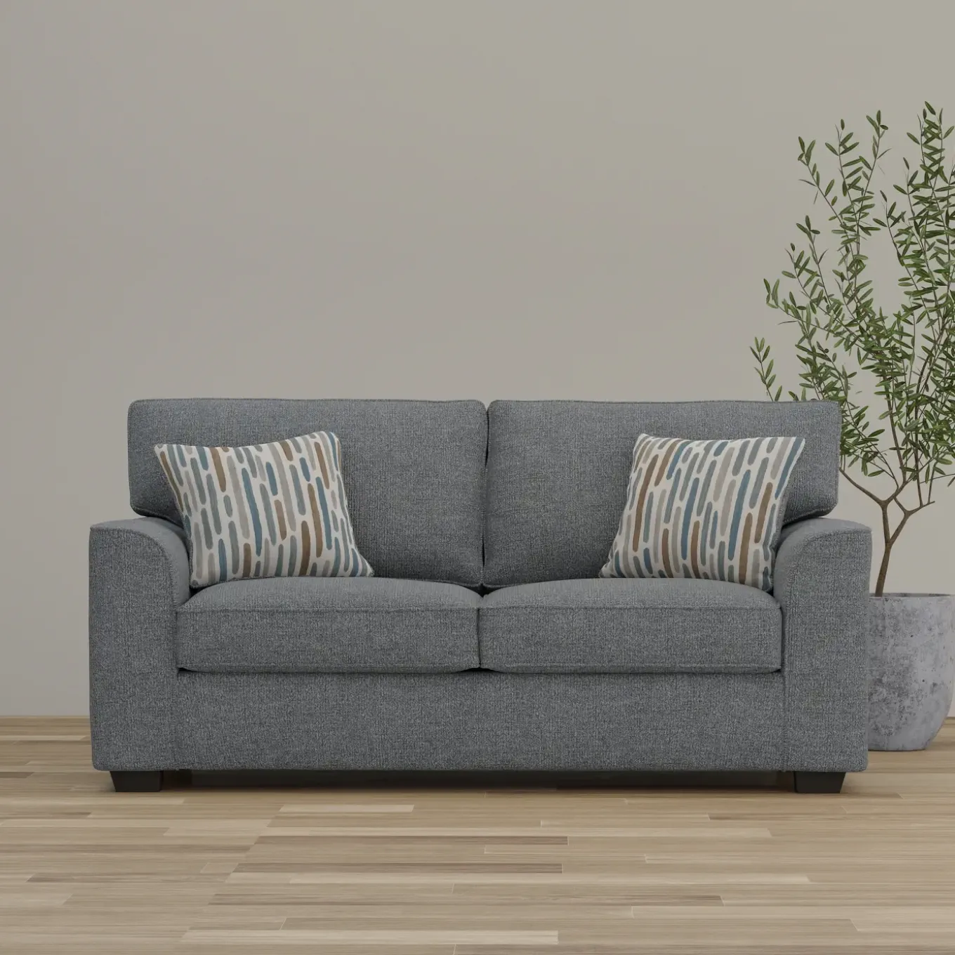 Parker Gray Living Room Set-New!