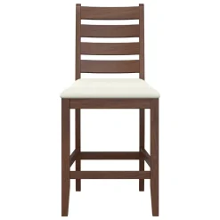 Paseo Counter Height Dining Set-Walnut