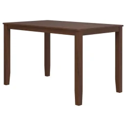Paseo Counter Height Dining Set-Walnut