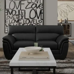 Paxton-New! Loveseat Black
