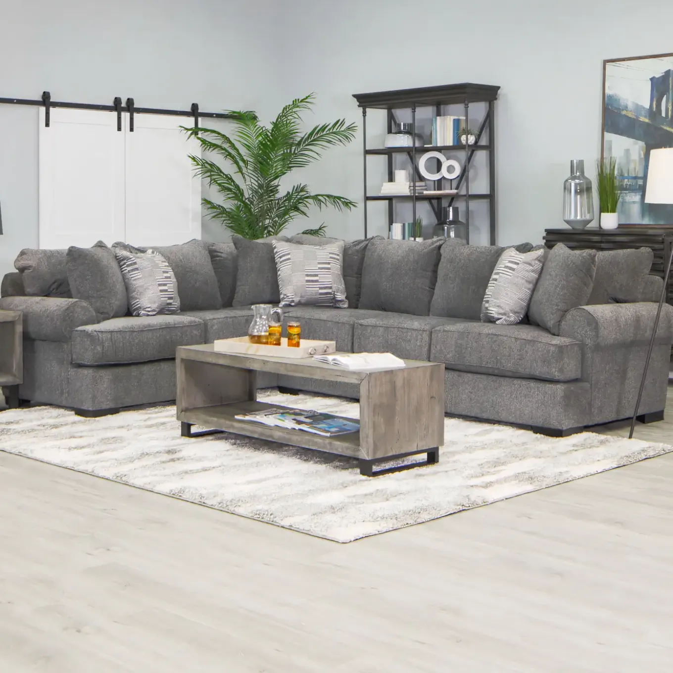 Pearson 2pc QN Sleeper Sectional