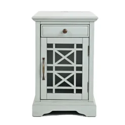 Pennington Chairside Table with Built-in Power and USB