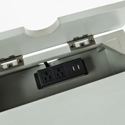 Pennington Chairside Table with Built-in Power and USB