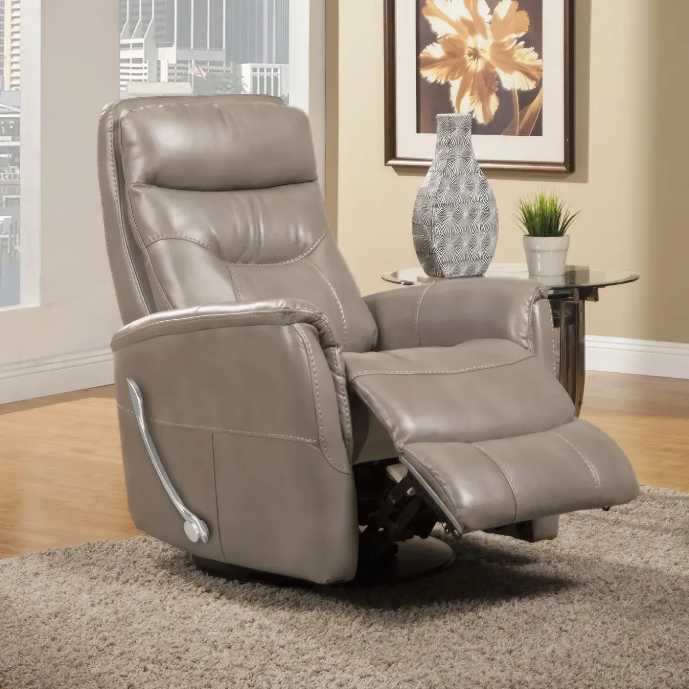 Peyton Manual Swivel Glider Recliner