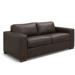 Quinn Leather Loveseat