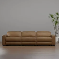Radiance Power Leather Sofa