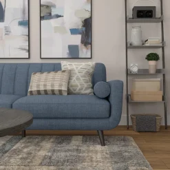 Ramsey Blue Living Room Set
