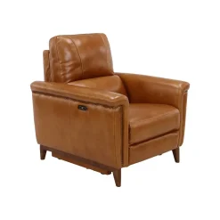 Remy Leather Power Recliner with Power Headrest