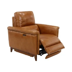 Remy Leather Power Recliner with Power Headrest
