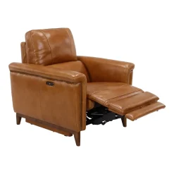 Remy Leather Power Recliner with Power Headrest