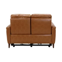 Remy Leather Power Reclining Loveseat with Power Headrests