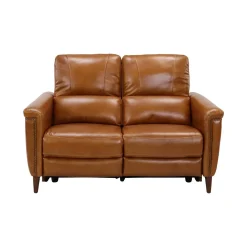 Remy Leather Power Reclining Sofa & Power Reclining Loveseat with Power Headrests