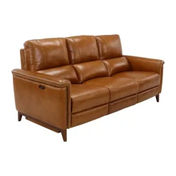 Remy Leather Power Reclining Sofa with Power Headrests