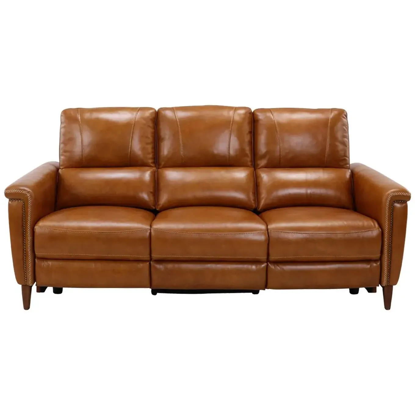 Remy Leather Power Reclining Sofa with Power Headrests