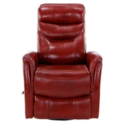 Reno Leather Glider Swivel Recliner