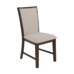 Riley 7pc Dining Set: Extendable Table, 6 Slat Back Chairs