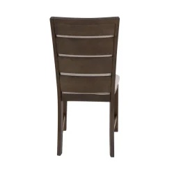 Riley 7pc Dining Set: Extendable Table, 6 Slat Back Chairs