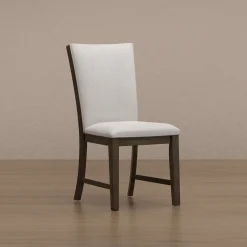 Riley 9pc Dining Set: Extendable Table, 2 Upholstered Chairs & 6 Slat Back Chairs