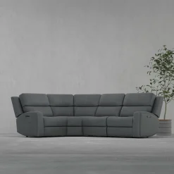 Riverdale 4pc Leather Sectional
