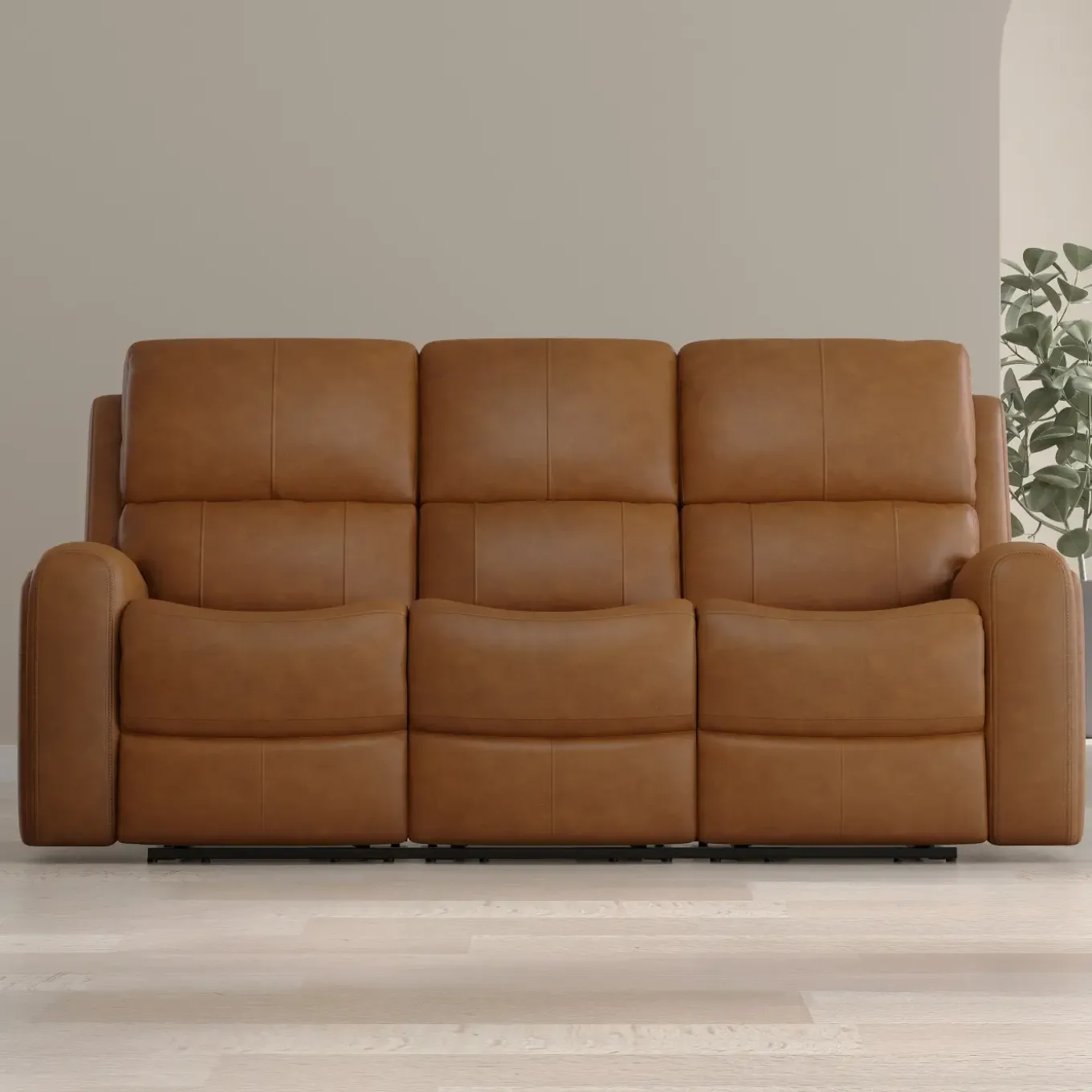 Riverdale Reclining Living Room Brown Set