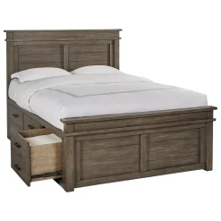 Rivington Gray Captain's Bed