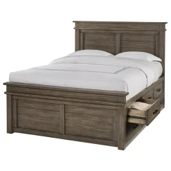 Rivington Gray Captain's Bedroom Set