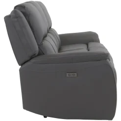 Rockwell Buy the Power Reclining Leather Sofa, Get the Power Recliner Free