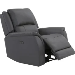 Rockwell Buy the Power Reclining Leather Sofa, Get the Power Recliner Free