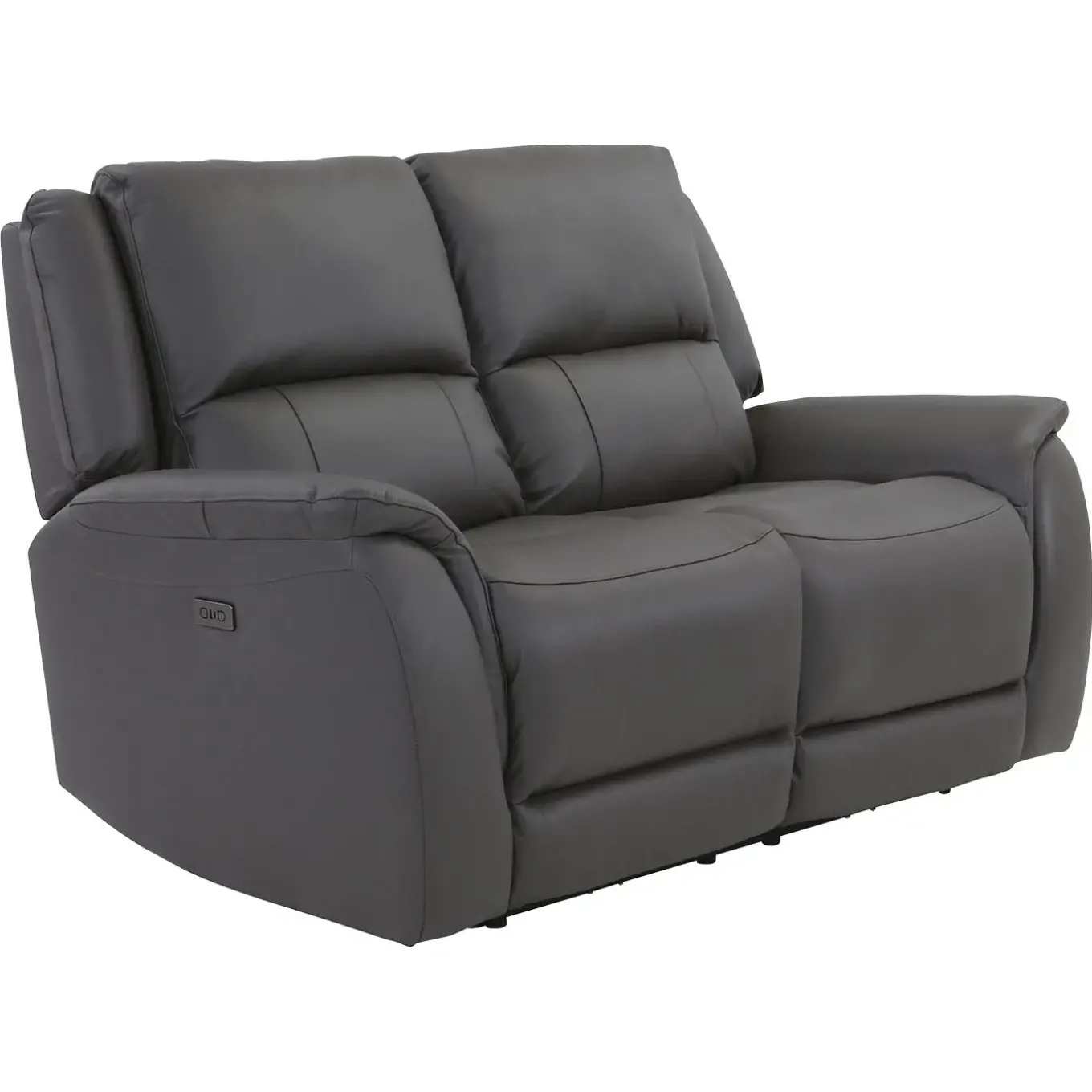 Rockwell Power Leather Loveseat