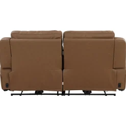 Ryder Leather Power Reclining Loveseat with Heat & Massage