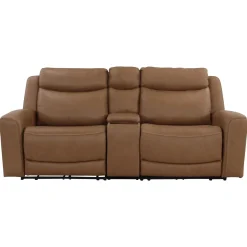 Ryder 3pc Leather Power Reclining Console Loveseat with Heat & Massge