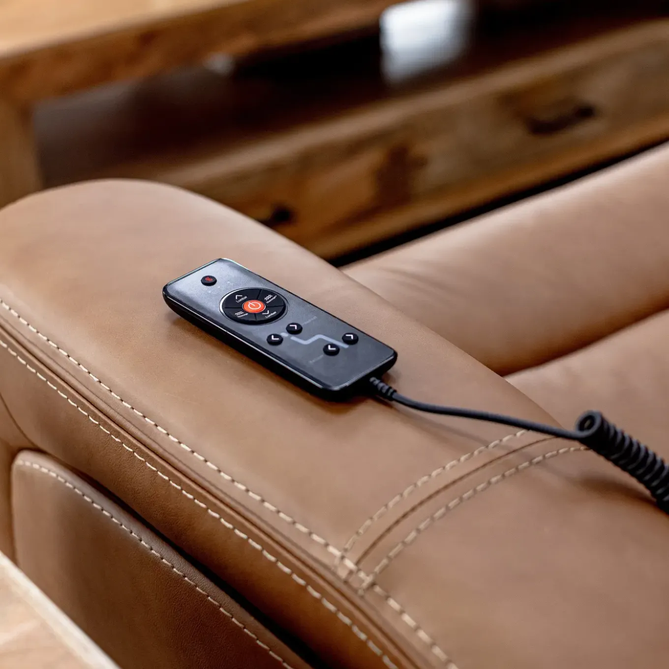Ryder 3pc Leather Power Reclining Sofa with Heat & Massage