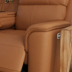 Ryker Brown Power Reclining Living Room Set