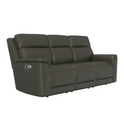 Ryker Gray Power Reclining Living Room Set