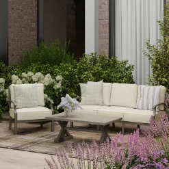 Saint Lucia 2pc Set: Sofa & Club Chair
