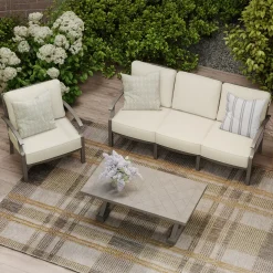 Saint Lucia 2pc Set: Sofa & Club Chair