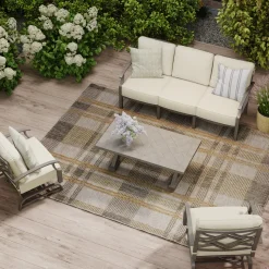 Saint Lucia 3pc Set: Sofa & 2 Motion Chairs