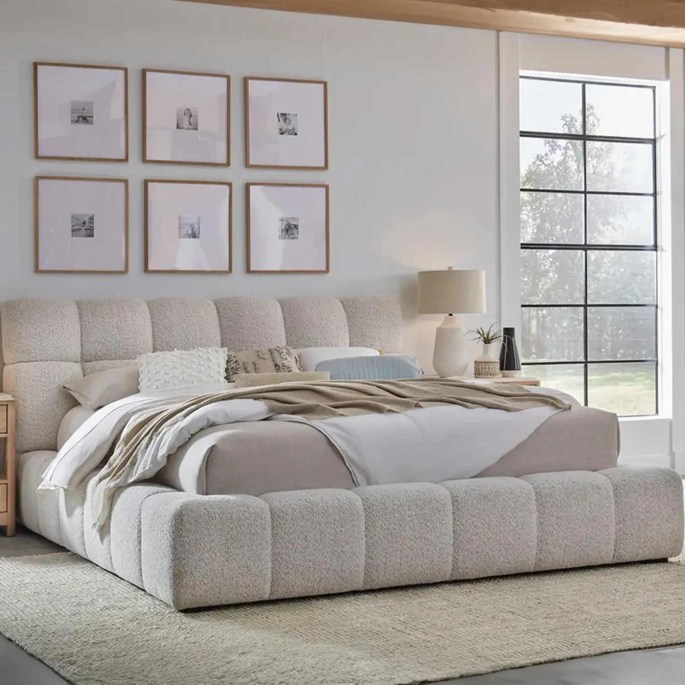 Sanctuary Upholstered Bed