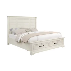 Sheridan California King Storage Bed, Dresser, Mirror, Nightstand