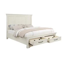 Sheridan California King Storage Bed, Dresser, Mirror, Nightstand